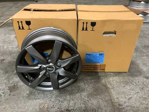 Proline Lichtmetalen velgenset (4x) 15 inch