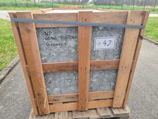 Piastrelle per pavimento NERO PORTORO