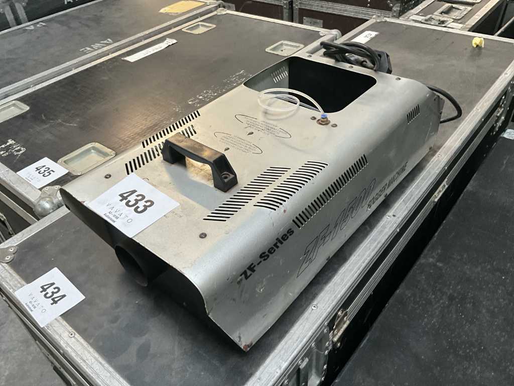 Fogger machine: ZF-1500, DMX controllable