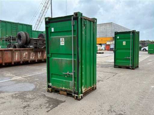 Control cabinet container
