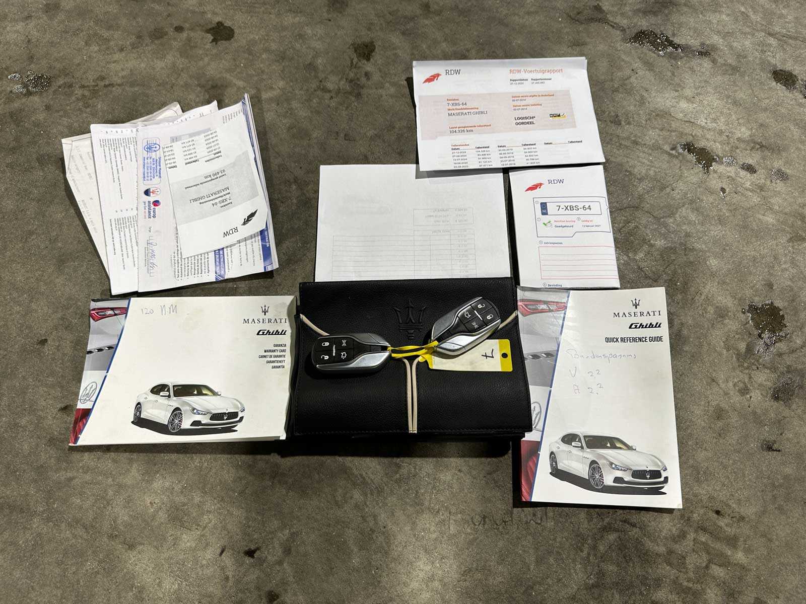 Maserati Ghibli 3.0 V6 330pk 2014 (Origineel-NL), 7-XBS-64