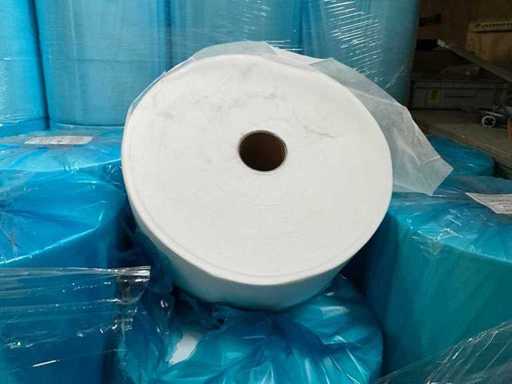 Spunbond PP White 016 Roll mouth mask filter layer (196x)