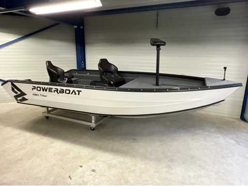 2025 Powerboat 480 Tiller Fishing Boat