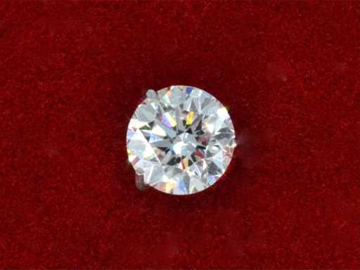 Diamant - aproximativ 2,00 carate Diamant tăiat strălucitor (certificat)