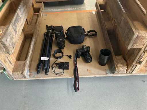 Canon EOS R Photo Camera with accessories