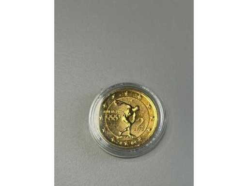 2 euro pozłacane - Olympia Ateny 2004