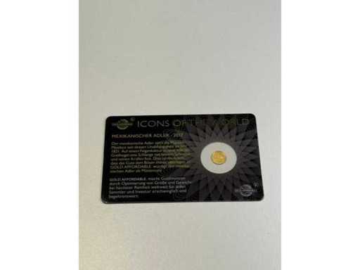 .9999 Fine Gold 1/200 Ounce – "Meksykański Orzeł" Ikony Świata – limitowane 20 000