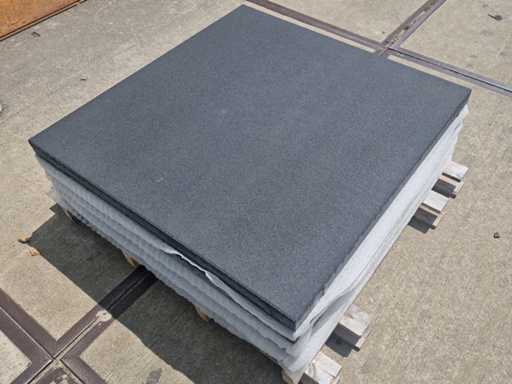 Tuintegels van beton (ca. 42m²)