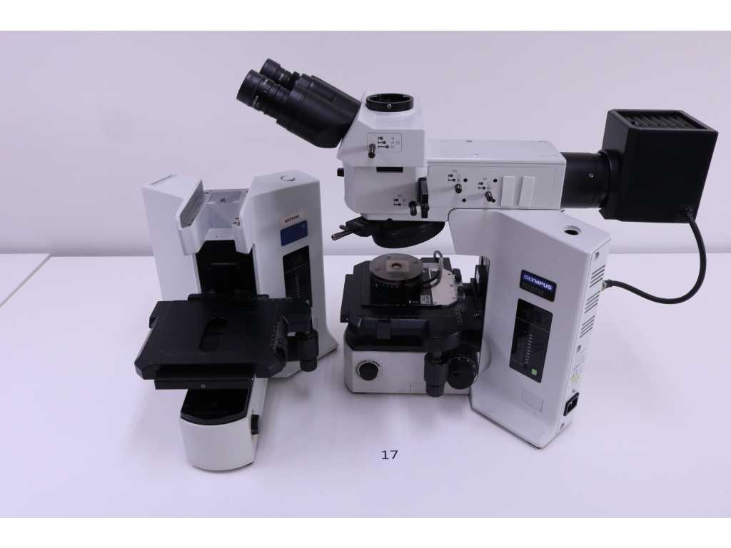 Microscope - Olympus BX51M + corps supplémentaire