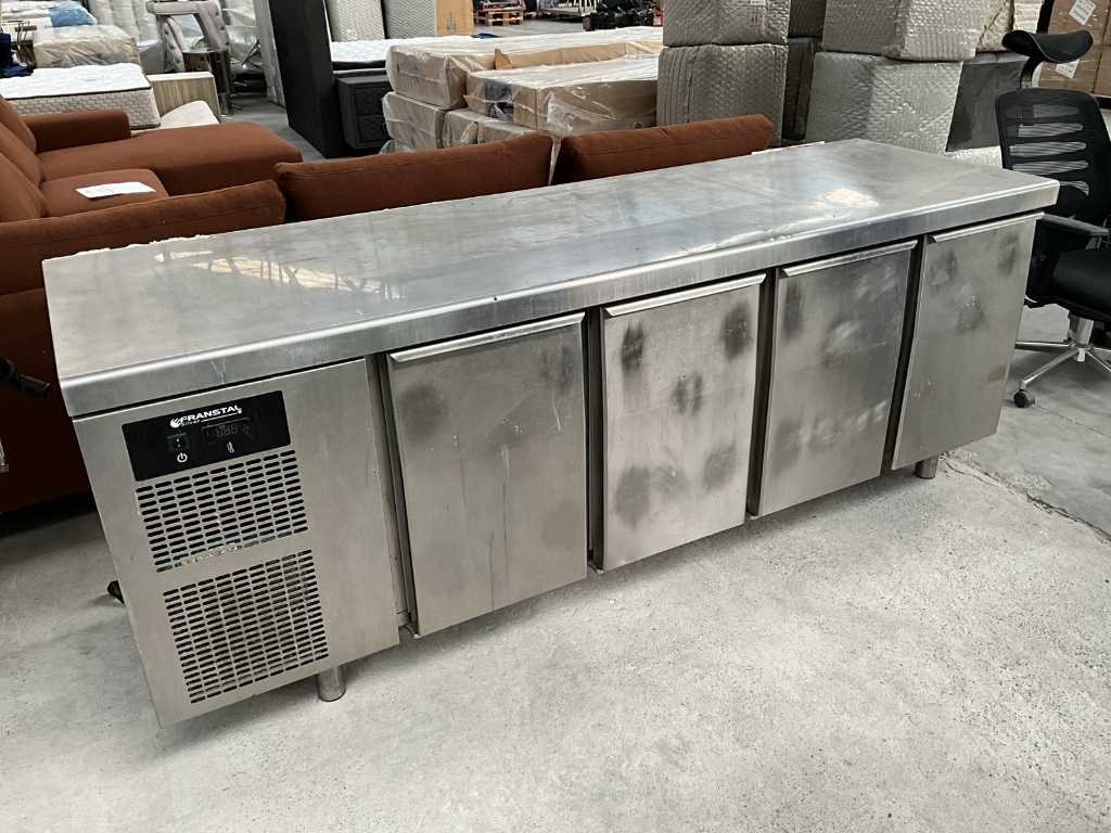 Stainless Steel Refrigerated Workbench FRANSTAL Silver