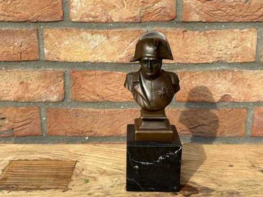 Skulptur, Büste, Bronze, Napoleon,