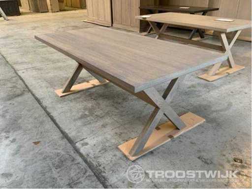 Nortal 200ELG - DESIGN EIKENHOUTEN EETTAFEL