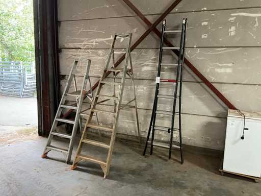 Varias escaleras (3x)