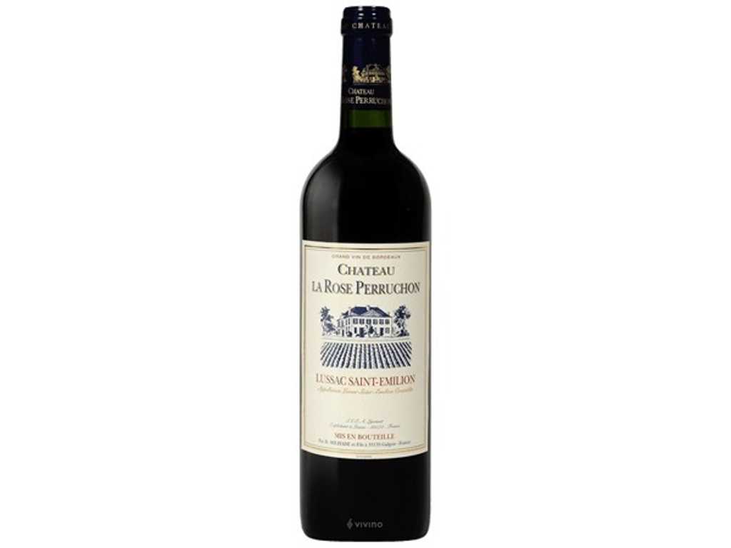LA ROSE PERRUCHON - LUSSAC SAINT EMILION - 2014 - Rode wijn (150x)