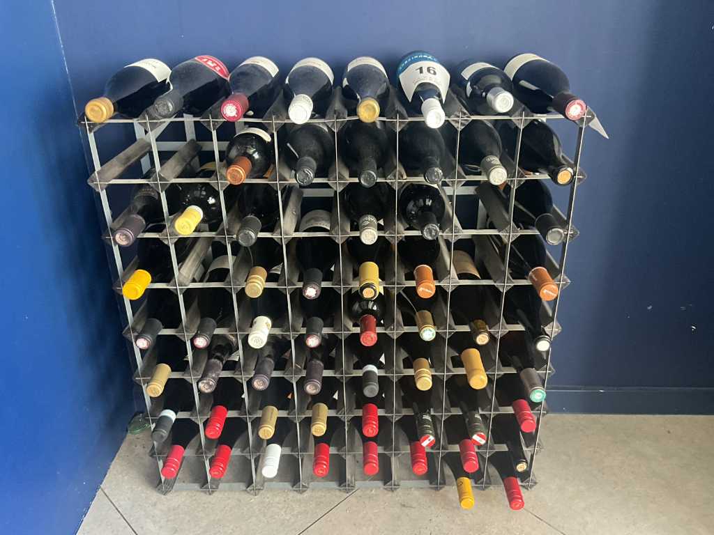 Approx. 75 various red and white wines