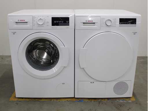 Bosch Serie|6 VarioPerfect EcoSilence Drive Waschmaschine & Bosch Serie|4 Trockner
