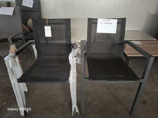 Delia - Stivuitor - Scaun de grădină (2x)