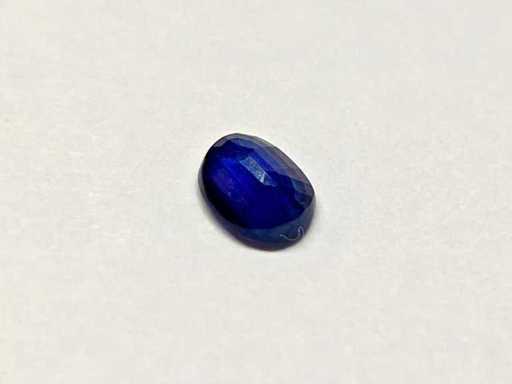 1-Natuurlijke blauwe saffier-0,51 cts