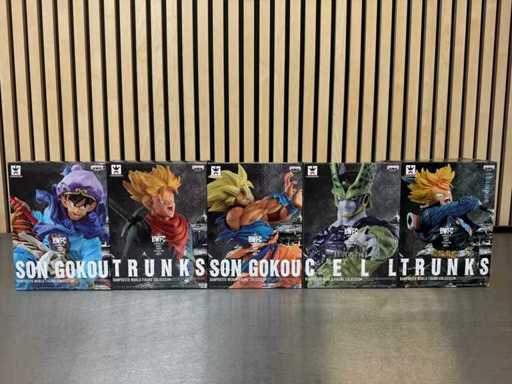 Banpresto World Figure Colosseum (BWFC) - Dragon Ball Z collection figurine deluxe BWFC (5x)