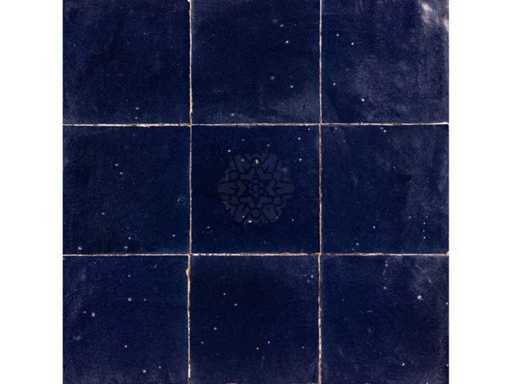 Zellije Glazed Night Blue 10x10 cm - Wall tile 12m²