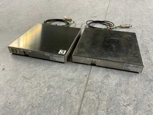 Wika GCS-1-A Scară de precizie pentru cilindri de gaz (2x)