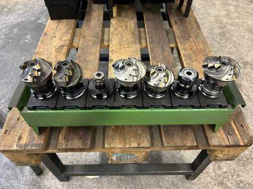 Milling machine tools (7x)