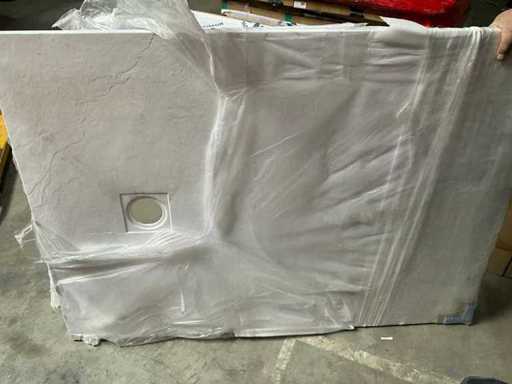 Douchebak solid surface 140x100cm