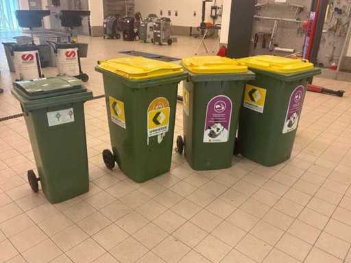 Poubelles (4x)