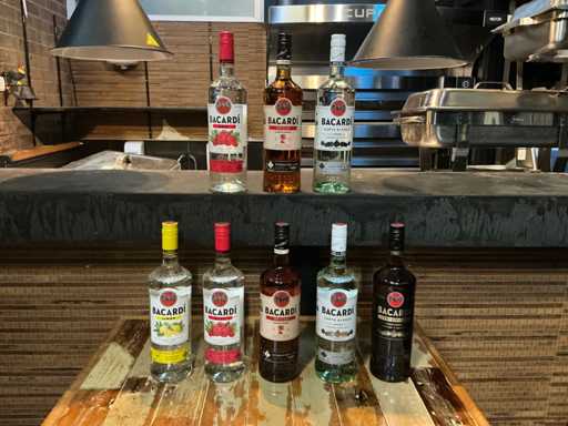 Bacardi - Diverse rum (8x)