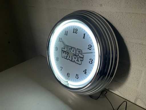 Star Wars Neon klok
