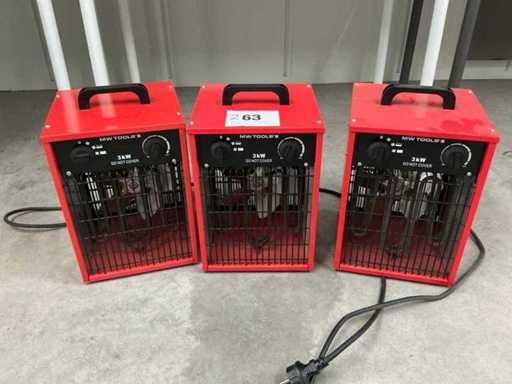 MW Tools 3kW Electric heating (3x)