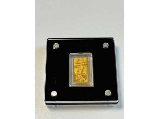 1/500 ounce .999 Fijn Goud "Football 2024" Engeland