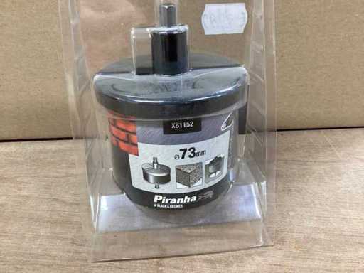 Piranha X81152 Gatenzaag 73 mm met schacht (6x)