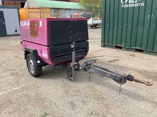 1993 Ecoair F30 21 kW Mobile Schraubenkompressor