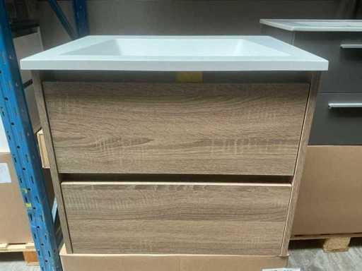 Meble łazienkowe Kame City 60cm Grey Oak