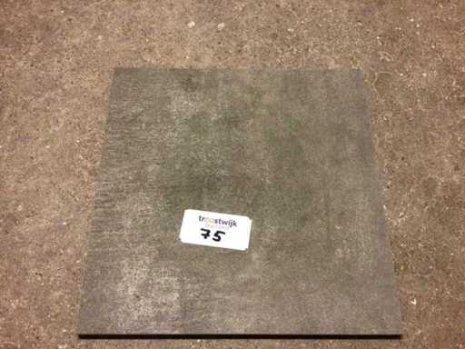 Motto-ul Mosa: Formă de gresie mată maro gri 30x30 cm 43,63 m²