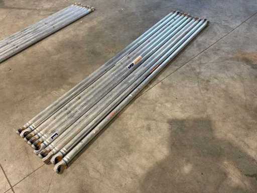 Euroscaffold scaffold horizontal brace 2.50M (10x)