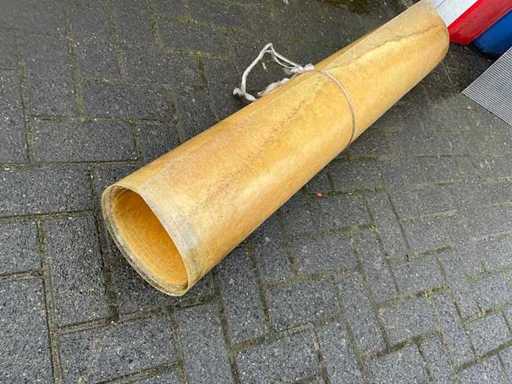 Polyester - Vlakke plaat op rol - t.b.v. lichtstraat - Dakmateriaal
