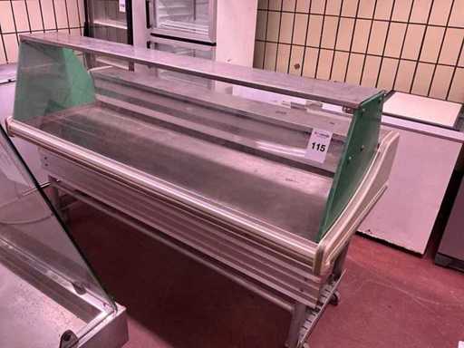 Refrigerated display case