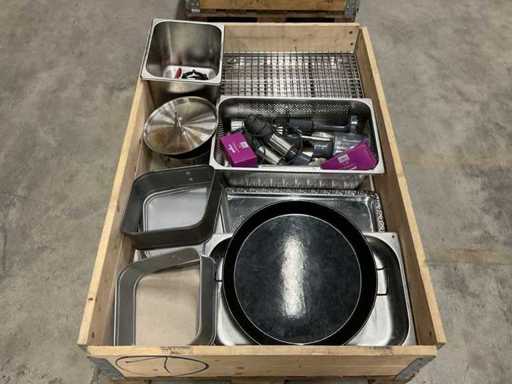 Partij horeca benodigdheden