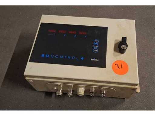 BUCONTROL 4 XL, compact gas detection control panel