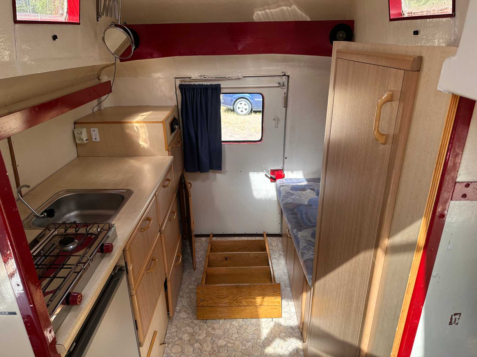 Opel Blitz 1.75 T BE Bolkop 2,5 L55-09590L Camper (Brandweerwagen) 1955, 61-TB-40