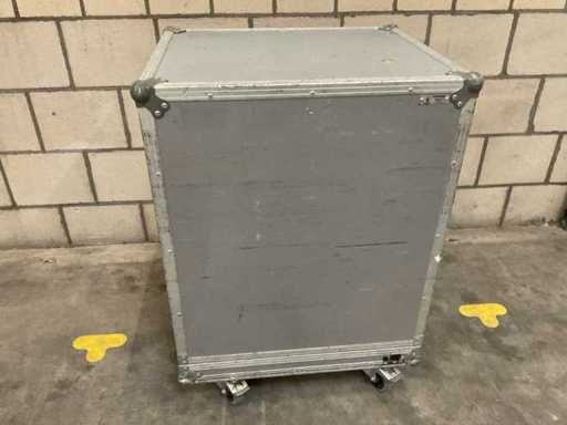 Custodia Audipack Flight con mobile rack da 19"