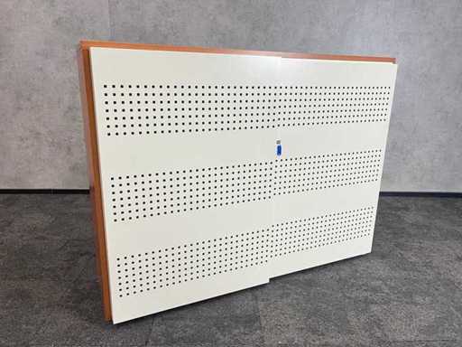 Acoustic Sliding Door Cabinet - Suspension File Frames