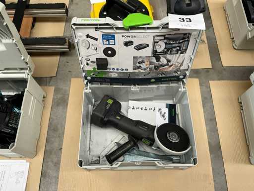 Festool AGC 18 Haakse slijpmachine