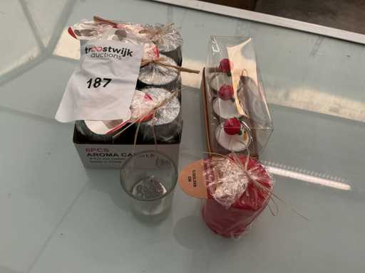 Party Weihnachten, Tischdekoration.