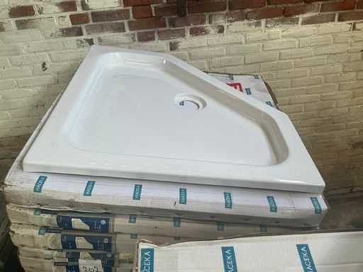 Haceka Iseo Receveur de douche 90x90cm (18x)