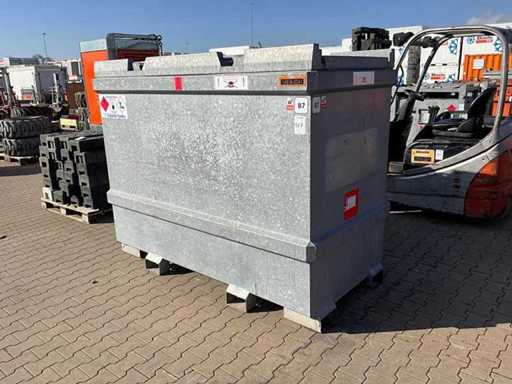 Tolsma IBC 3m3 Brandstof opslagtank