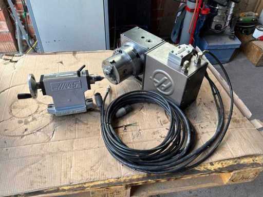 HAAS - HRT - 160 - 4-Axis - Sigma 5 Rotary Table & HTS 5 Manual Tailstock
