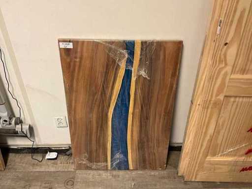 Tronco d'albero da tavolino da caffè Epossidica